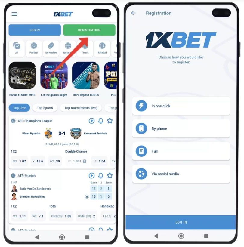 How to Install the 1xbet App?