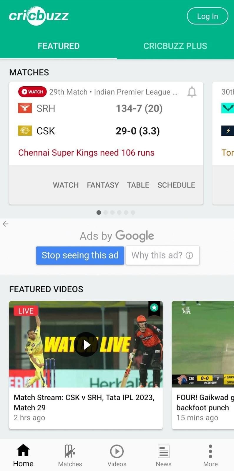 Cricbuzz: The Best App for IPL Live Scores